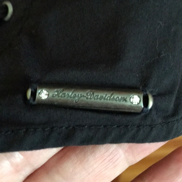 Ladies Harley Davidson zippered blouse - Picture 5 of 6